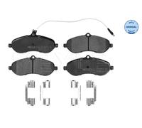 Kit pastiglie freno, Freno a disco Assale anteriore per CITROËN FIAT PEUGEOT TOY