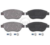 Kit pastiglie freno, Freno a disco Assale anteriore per CITROËN PEUGEOT 1007 206