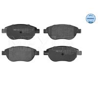 Kit pastiglie freno, Freno a disco Assale anteriore per CITROËN PEUGEOT 1007 206
