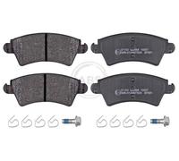 Kit pastiglie freno, Freno a disco Assale anteriore per CITROËN PEUGEOT 206 306