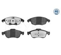 Kit pastiglie freno, Freno a disco Assale anteriore per CITROËN PEUGEOT 5008 BER