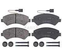 Kit pastiglie freno, Freno a disco Assale anteriore per CITROËN PEUGEOT BOXER JU