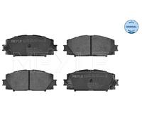 Kit pastiglie freno, Freno a disco Assale anteriore per DAIHATSU TOYOTA CHARADE