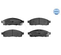 Kit pastiglie freno, Freno a disco Assale anteriore per FIAT MITSUBISHI FULLBACK