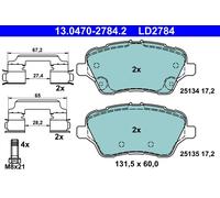 Kit pastiglie freno, Freno a disco Assale anteriore per FORD B-MAX FIESTA TOURNE