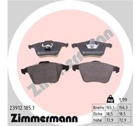 Kit pastiglie freno, Freno a disco Assale anteriore per FORD MAZDA OPEL VAUXHALL