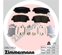 Kit pastiglie freno, Freno a disco Assale anteriore per GENESIS KIA G70 STINGER