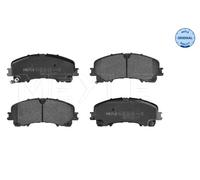 Kit pastiglie freno, Freno a disco Assale anteriore per INFINITI NISSAN RENAULT