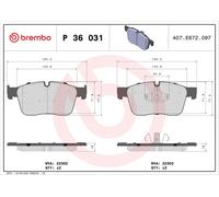 Kit pastiglie freno, Freno a disco Assale anteriore per JAGUAR JAGUAR (CHERY) LA