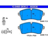 Kit pastiglie freno, Freno a disco Assale anteriore per JAGUAR LAND ROVER DISCOV