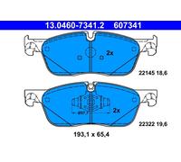 Kit pastiglie freno, Freno a disco Assale anteriore per JAGUAR LAND ROVER F-PACE