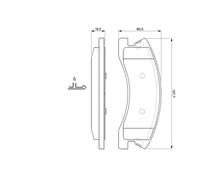 Kit pastiglie freno, Freno a disco Assale anteriore per JEEP GRAND CHEROKEE