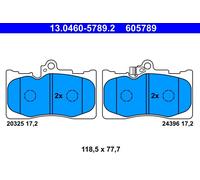 Kit pastiglie freno, Freno a disco Assale anteriore per LEXUS TOYOTA GS IS MARK