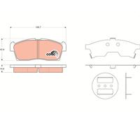 Kit pastiglie freno, Freno a disco Assale anteriore per MARUTI SUZUKI SUZUKI ALT