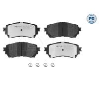 Kit pastiglie freno, Freno a disco Assale anteriore per MAZDA 6