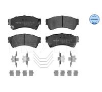 Kit pastiglie freno, Freno a disco Assale anteriore per MAZDA 6
