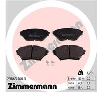 Kit pastiglie freno, Freno a disco Assale anteriore per MAZDA MX-5