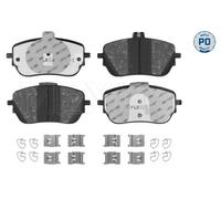 Kit pastiglie freno, Freno a disco Assale anteriore per MERCEDES-BENZ CLA CLASSE