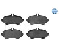 Kit pastiglie freno, Freno a disco Assale anteriore per MERCEDES-BENZ