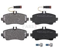 Kit pastiglie freno, Freno a disco Assale anteriore per MERCEDES-BENZ CLASSE A