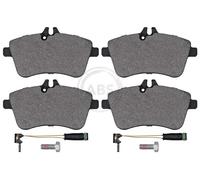 Kit pastiglie freno, Freno a disco Assale anteriore per MERCEDES-BENZ CLASSE A C