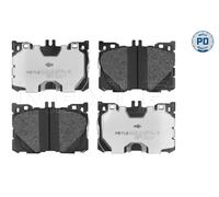 Kit pastiglie freno, Freno a disco Assale anteriore per MERCEDES-BENZ CLASSE C C