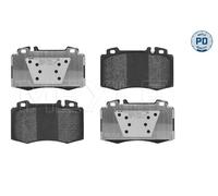 Kit pastiglie freno, Freno a disco Assale anteriore per MERCEDES-BENZ CLASSE C C