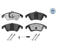 Kit pastiglie freno, Freno a disco Assale anteriore per MERCEDES-BENZ CLASSE C C