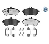 Kit pastiglie freno, Freno a disco Assale anteriore per MERCEDES-BENZ CLASSE C C