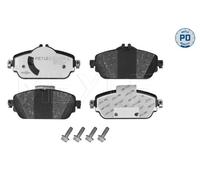 Kit pastiglie freno, Freno a disco Assale anteriore per MERCEDES-BENZ CLASSE C C