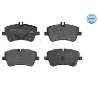 Kit pastiglie freno, Freno a disco Assale anteriore per MERCEDES-BENZ CLASSE C C