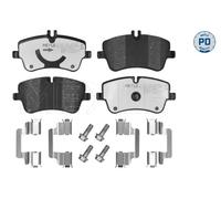 Kit pastiglie freno, Freno a disco Assale anteriore per MERCEDES-BENZ CLASSE C C