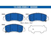 Kit pastiglie freno, Freno a disco Assale anteriore per MITSUBISHI ECLIPSE CROSS