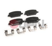 Kit pastiglie freno, Freno a disco Assale anteriore per OPEL MOKKA / MOKKA X
