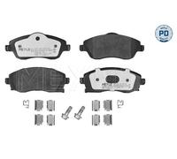 Kit pastiglie freno, Freno a disco Assale anteriore per OPEL VAUXHALL COMBO COMB