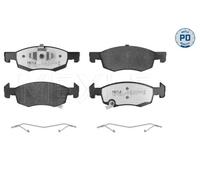 Kit pastiglie freno, Freno a disco Assale anteriore per OPEL VAUXHALL CORSA CORS