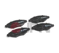 Kit pastiglie freno, Freno a disco Assale anteriore per PEUGEOT 206 206 Van 206+