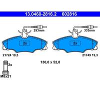 Kit pastiglie freno, Freno a disco Assale anteriore per PEUGEOT 406