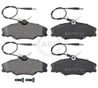 Kit pastiglie freno, Freno a disco Assale anteriore per PEUGEOT 406