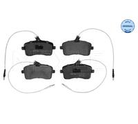 Kit pastiglie freno, Freno a disco Assale anteriore per PEUGEOT 407