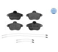 Kit pastiglie freno, Freno a disco Assale anteriore per PEUGEOT 605