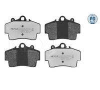 Kit pastiglie freno, Freno a disco Assale anteriore per PORSCHE BOXSTER CAYMAN