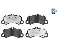 Kit pastiglie freno, Freno a disco Assale anteriore per PORSCHE MACAN