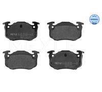 Kit pastiglie freno, Freno a disco Assale anteriore per RENAULT CLIO RAPID SUPER