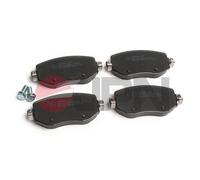 Kit pastiglie freno, Freno a disco Assale anteriore per RENAULT MEGANE