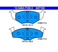 Kit pastiglie freno, Freno a disco Assale anteriore per SEAT SKODA VW AROSA FABI