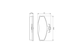 Kit pastiglie freno, Freno a disco Assale anteriore per SKODA FAVORIT RAPID