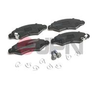 Kit pastiglie freno, Freno a disco Assale anteriore per SUBARU SUZUKI IGNIS JUST