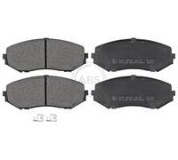Kit pastiglie freno, Freno a disco Assale anteriore per SUZUKI GRAND VITARA