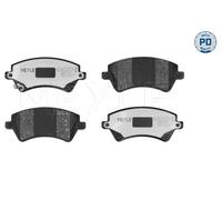 Kit pastiglie freno, Freno a disco Assale anteriore per TOYOTA COROLLA